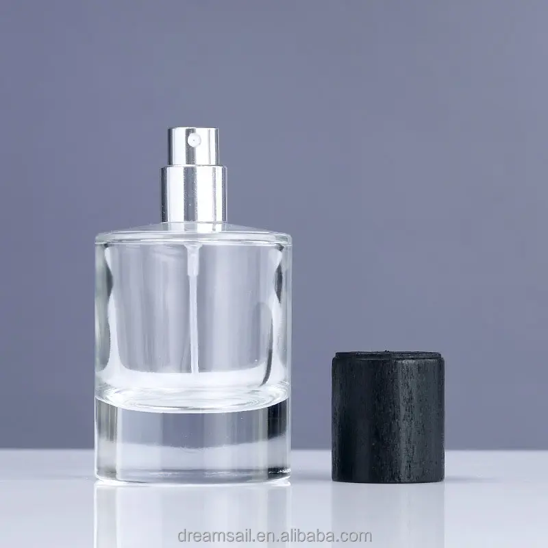 Frasco de perfume para frascos de cosméticos, frasco de perfume portátil luxuoso para fraldas e fragrâncias