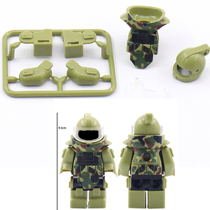 Vente en gros de mini petites armes pack figurines de <span class=keywords><strong>soldat</strong></span> fusil arme boîte de chargement assembler des accessoires militaires bloc de construction enfant - Product Image 2