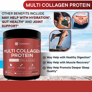 Hidrolize çim beslenen All-in-One süper kemik Broth + peptidleri ile çok kollajen Protein tozu - Product Image 2