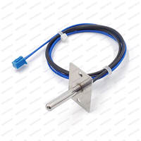 Sonde à bride avec thermistance NTC 100K à sortie de résistance, sonde de température personnalisée pour applications OEM ODM