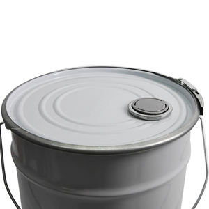 Seau en métal vide de 10 litres et 20 litres avec poignée en métal en <span class=keywords><strong>plastique</strong></span> et couvercle utilisé pour emballer l'encre ou la graisse de peinture - Product Image 6