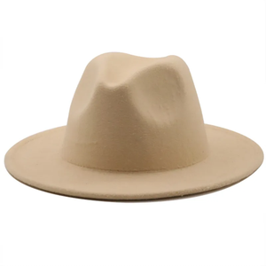 Chapeau Fedora en feutre de laine unisexe Chapeau Jazz classique <span class=keywords><strong>bleu</strong></span> ciel pour <span class=keywords><strong>femme</strong></span> Chapeaux Fedora classiques à large bord - Product Image 5