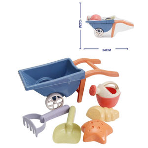 Estate divertimento all'aperto per bambini spiaggia giocattoli di sabbia Set tra cui tavolo di sabbia acqua secchio in Silicone tutto in plastica resistente - Product Image 5