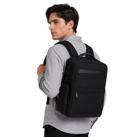 Mochila de Viaje para Hombre, Personalizada de Fábrica, de Tela Oxford Repelente al Agua, Multifuncional, con Carga USB, para Viajes de Negocios y Portátil