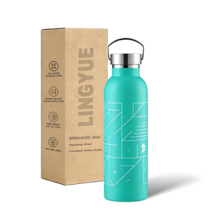 Bouteille d'eau isotherme en acier inoxydable Lingyue, 350-1000 ml, garde le froid 24h et le chaud 12h, idéale pour la gym et la randonnée - Product Image 3