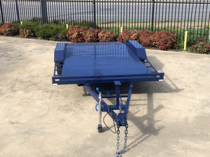 Небольшой автомобильный буксирный тележка, буксировочный прицеп, 750 кг, стальной Алюминиевый автомобильный транспортный тягач, полуприцеп, прицепы - Product Image 4