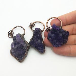 حجر الجمشت الطبيعي الجمشت الجيود, حجر الجمشت الأرجواني الخام ، الكوارتز ، الكريستال ، الجمشت الحقيقي ، الجمشت ، البرازيل ، الأحجار الكريمة ، الموردين - Product Image 5