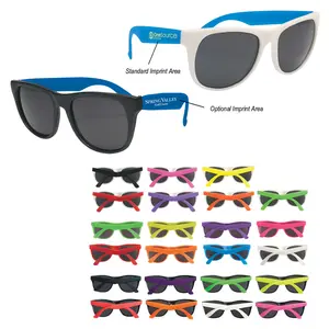 Kacamata Hitam Kustom Mencetak Logo Promosi Produk Hadiah Kacamata Hitam Bahan PP AS