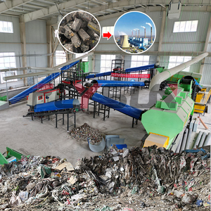 Machine de tri des déchets plastiques domestiques pour la conversion des déchets en produits utiles, usine de valorisation énergétique des déchets - Product Image 1