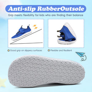 Personnalisé Garçons Filles Marche Courir Respirant Maille Éclairée Haut Enfants Baskets Minimalistes Zéro Goutte Large Boîte Pieds Nus Chaussures - Product Image 4