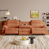 Ensemble de canapés inclinables électriques 3 places, canapé à mouvement zéro mur, mobilier moderne pour salon, sièges de cinéma, fauteuils inclinables, exportation B2B directe usine