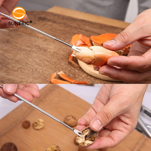 Wholesale Crab Leg Lobster Seafood Tool Manual Chestnuts Opener Walnut Crusher Nut <strong>Cracker</strong> - Product Image 5
