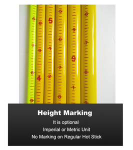 Điện áp cao sợi thủy tinh hoạt động Rod tròn hoặc hình tam giác cách nhiệt Kính thiên văn Hot Stick - Product Image 5