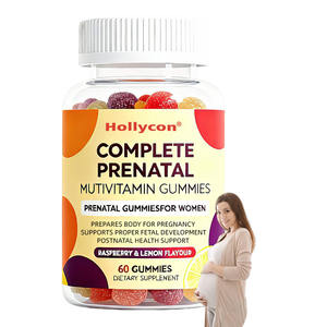 OEM Support Delicious Multivitamin pour le soutien fœtal et neural Immunité énergétique des os pendant la grossesse Gommes prénatales - Product Image 1