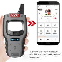 Xhorse VVDI Mini Key Tool Programmeur de clés à distance sans fonction de copie de transpondeur 48 (96 bits) sans jetons Version globale