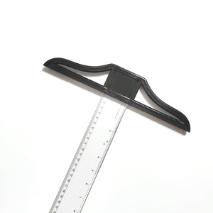 Juego de Reglas en T de Doble Cara de Alta Calidad, Herramienta de Medición de Plástico Transparente, Empaquetado al por Mayor en Bolsa de PVC - Product Image 5