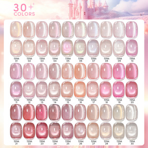 Poudre de brume pour nail art, Collection Manor, Vernis gel mat effet œil de chat, Nouvelle collection Printemps/Été, Rose doux éclaircissant, Exclusif pour ongles - Product Image 3