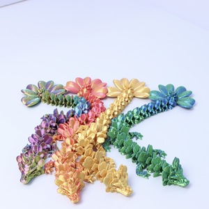 Huevo de Dinosaurio de Cristal Impreso en 3D, Juguete Sorpresa con Articulaciones Móviles de Dragón, Escala 1/12, Regalo de Maternidad, Embalaje Original, Enchufe Europeo - Product Image 2
