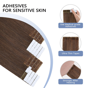 Băng trong phần mở rộng tóc 100% Remy tóc con người, đôi rút ra, tự nhiên, Mini, vô hình, trinh nữ, Nga, tiêm, dài, chất lượng salon - Product Image 4
