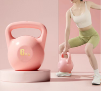 Kettlebell souple rempli d'eau de 2 à 8kg, équipement de fitness à domicile pour la perte de poids et l'entraînement des fessiers, musculation et squat