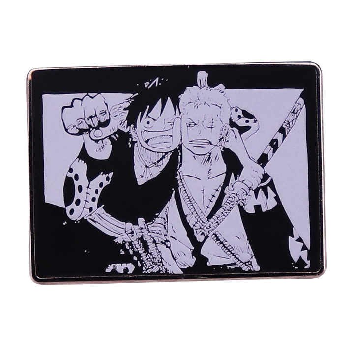 ONE PIECE / Roronoa Zoro Limited Metal Enamel Pin Badge Anime collection  Gift