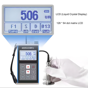 Hochpräzises Multi-Sonden Magnetismus-Wirbelstrom Auto-Lackbeschichtung Digitales Dickenmessgerät - Product Image 5