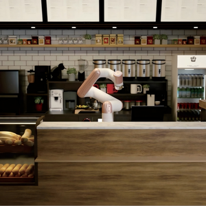 Brazo mecánico Máquinas expendedoras de café Robot Arm <span class=keywords><strong>Cafe</strong></span> Quiosco de café colaborativo no tripulado - Product Image 6