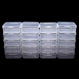 20-Grid Individual Dustproof Jewelry Organizer <b>Box</b> Multifunction Plastic Square Nail <b>Tools</b> <b>Storage</b> <b>Box</b> for Nail Art Accessories - Product Image 5