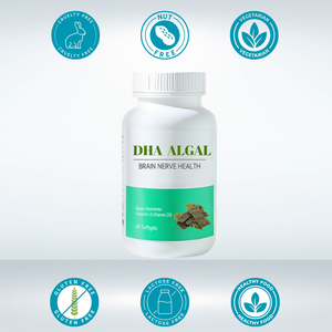 Suplemento orgánico extra 3 Ácido fólico prenatal Ingrediente crudo vegano Omega Algas Aceite de pescado Alto Epa DHA Cápsulas blandas para niños adultos - Product Image 4