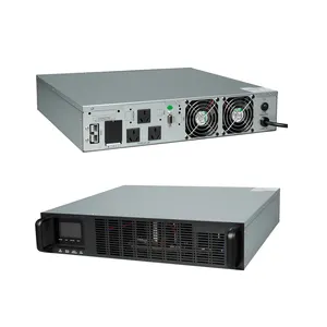 Özelleştirilmiş fiyat DSP dijital kontrol tabanlı yüksek frekanslı sıfır aktarım süresi rafa monte çevrimiçi UPS