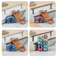 Roue de ponçage professionnelle pour skateboard, mélange de couleurs, 7,5*4,5 mm, 4 pièces/ensemble