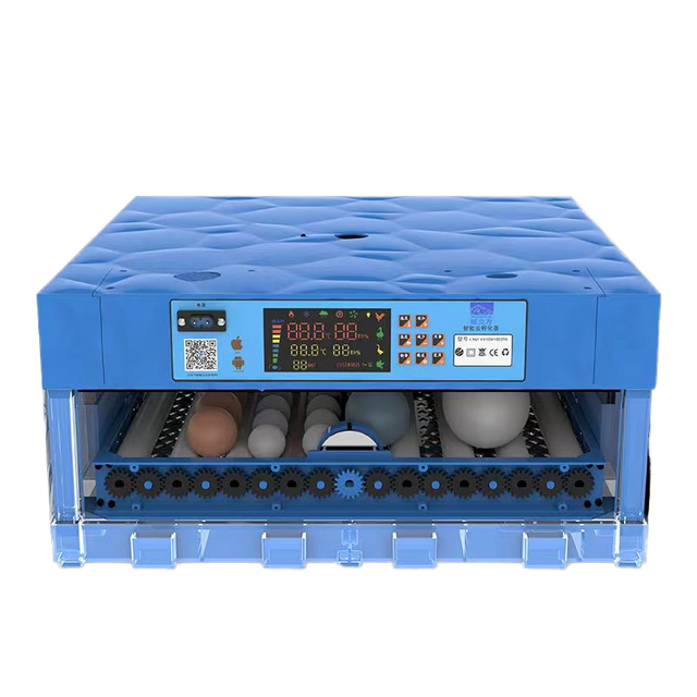 New 64 Egg Incubator Single Power Home Use for Chickens with Automatic Egg Turning 220V Tray 99% Hatching Rate