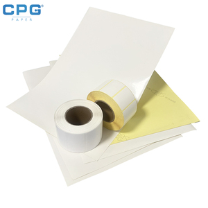 Wholesale Premium Self Adhesive Paper Fluorescent Thermal Paper Neon Color Material For Promotion Labels - Product Image 1