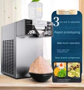 Commercial Snack Dessert Quik Freezing Automated Control User Friendly Operation 1200w Ice Snowflake Shaver <strong>Maker</strong> Machines - Product Image 6