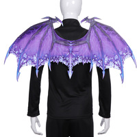 Ailes de dragon non tissées pour costumes de carnaval et d'Halloween, accessoires de maquillage très demandés, nouveauté