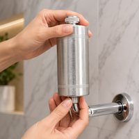 Kit de filtre à eau pour douche en alliage d'aluminium pour le bain, les soins de la peau et des cheveux