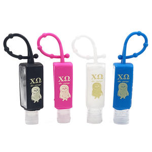 Silicon Hand Sanitize Holder Keychain Custom Hand Sanitizer Bag Chain <strong>Pocketbac</strong> Holder for Gifts - Product Image 6