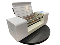 Mesin Foil Hot Stamping Otomatis 360D Printer Flatbed Ukuran Cetak Besar A3 Digital AMD360D 300dpi AC 100-220V Garansi 1 Tahun