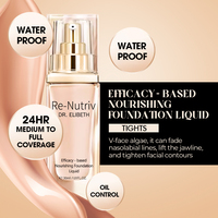 Fond de teint coréen maquillage imperméable soins de la peau éclaircissant correcteur couverture complète fond de teint liquide visage mat marque privée
