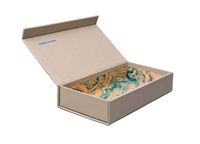 Boîtes cadeaux magnétiques de luxe personnalisées pour l'emballage de sérum pour la peau, ensemble de cosmétiques, parfum, huile essentielle, crème pour le visage, personnalisez votre logo