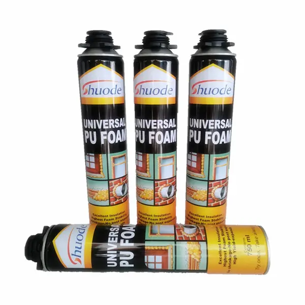 Hot Sale Insulation Kit 600 Feuer hemmende Formel Sprüh schaum maschine Heiß schmelz klebstoffe Flüssig kleber Polyurethan