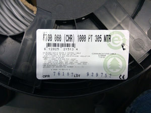 Оригинальный кабель для установки аудиосистемы BELDEN, экранированный провод из алюминиевой фольги, 305 м/рулон BELDEN-8760 - Product Image 3