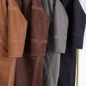 Robe musulmane Dubai Thobe, vêtements ethniques, manteau Bisht d'hiver de haute qualité <span class=keywords><strong>pour</strong></span> hommes, polyester <span class=keywords><strong>pour</strong></span> adultes, vêtements musulmans traditionnels - Product Image 4