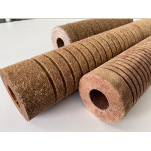 Bán buôn 10 micron 25 micron nhựa Phenolic ngoại quan rãnh xếp li Cartridge lọc máy móc xây dựng một phần từ nhà máy - Product Image 1