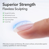 Robifel Gel Micro Constructeur Haute Clarté Standard UE Durcissant pour Extension d'Ongles Soak Off Vente en Gros OEM pour Salons de Manucure