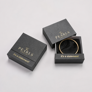 Caja de Joyería de Lujo con Logotipo Personalizado para Anillos, Collares y Pendientes, Empaque de Regalo, Venta al Por Mayor de Fábrica OEM - Product Image 6