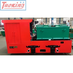 Locomotora eléctrica para minería subterránea <span class=keywords><strong>de</strong></span> 5 toneladas, a batería, para construcción <span class=keywords><strong>de</strong></span> túneles. - Product Image 4