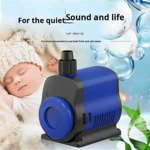 Pompe à eau submersible silencieuse Sensen pour aquarium, petite pompe de circulation à aspiration par le bas, filtre <span class=keywords><strong>JQP</strong></span> - Product Image 1