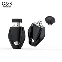 Fabrication vente en gros 30ml 50ml 100ml Elegent bouteille de parfum de luxe transparente vide avec logo personnalisé