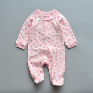 ชุดรอมเปอร์เด็กอ่อนแบบมีซิป ผลิตจากใยไผ่ ปี 2025 สำหรับเด็กแรกเกิด ชุดนอนบอดี้สูทสำหรับฤดูหนาว พร้อมบริการดรอปชิปปิ้ง - Product Image 2